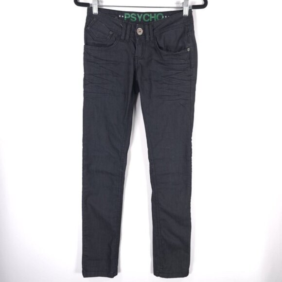 PSYCHO COYBOW Women’s DANA-S Tight-Fit Jeans 6020G-082W Size 27